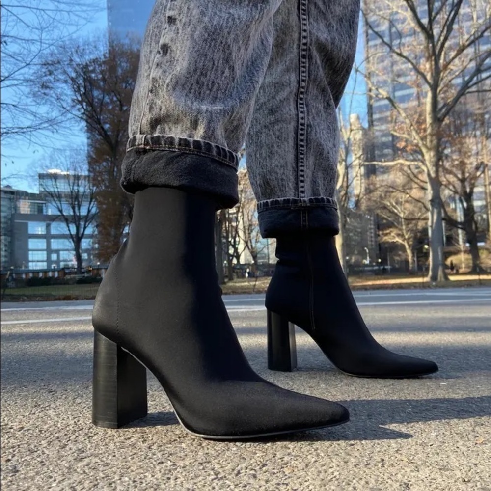 JEFFREY CAMPBELL Siren Pointed Toe Bootie 8.5
